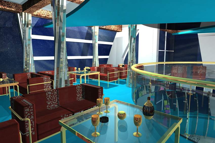 Диско-бар , 2 уровень