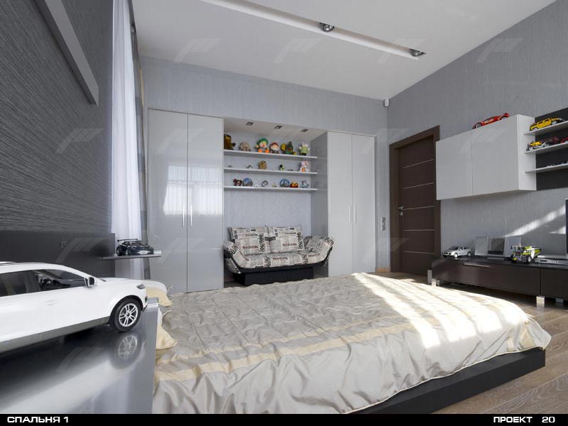 Проект интерьера 20 Москва "Бенилюкс"