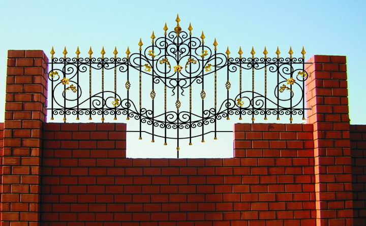 Художественная ковка - Эскиз забора