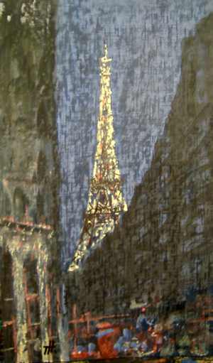 Франция. "Эйфелева башня".