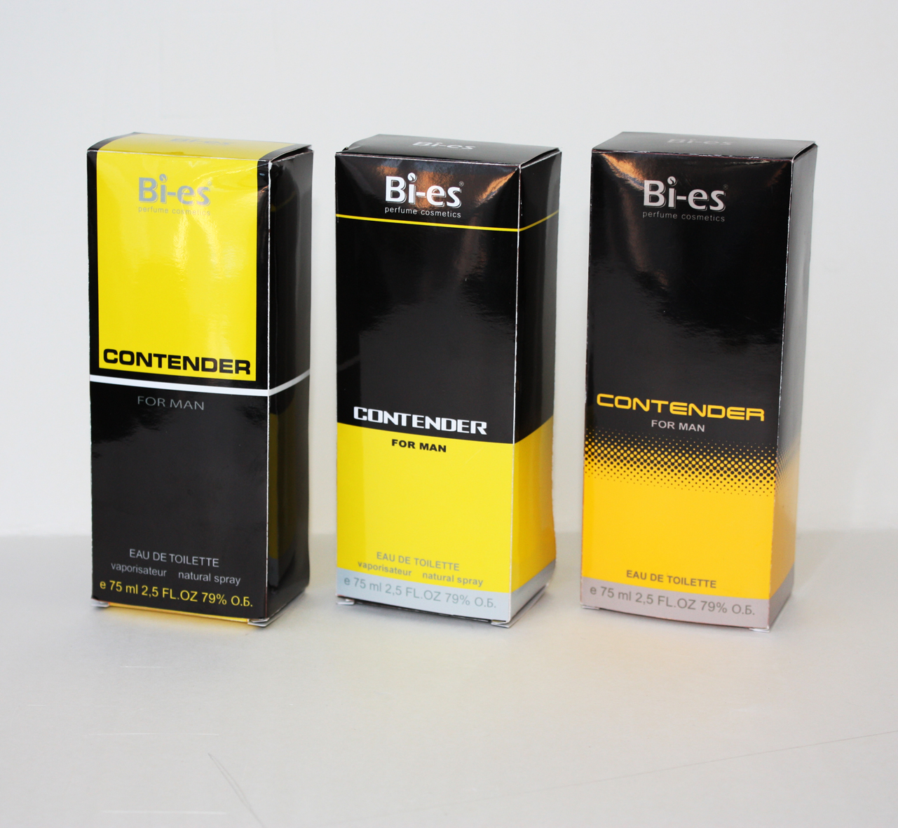 концепт упаковки для мужской туалетной воды "CONTENDER"