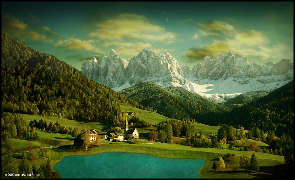 Горный водоем