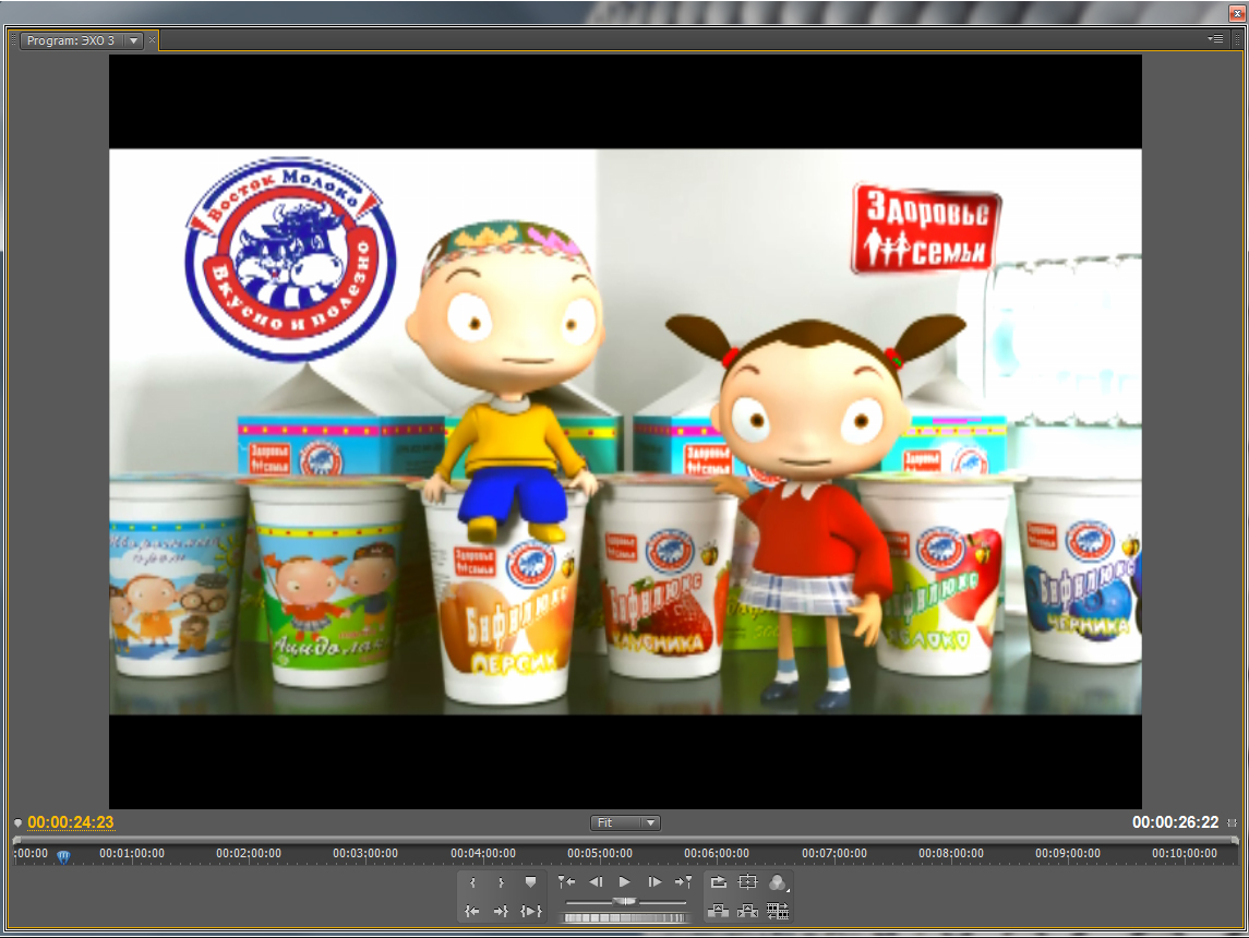 Рекламный ролик "Восток-молоко"