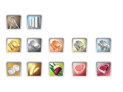 Иконки ресурсов для сайта "My Capital"