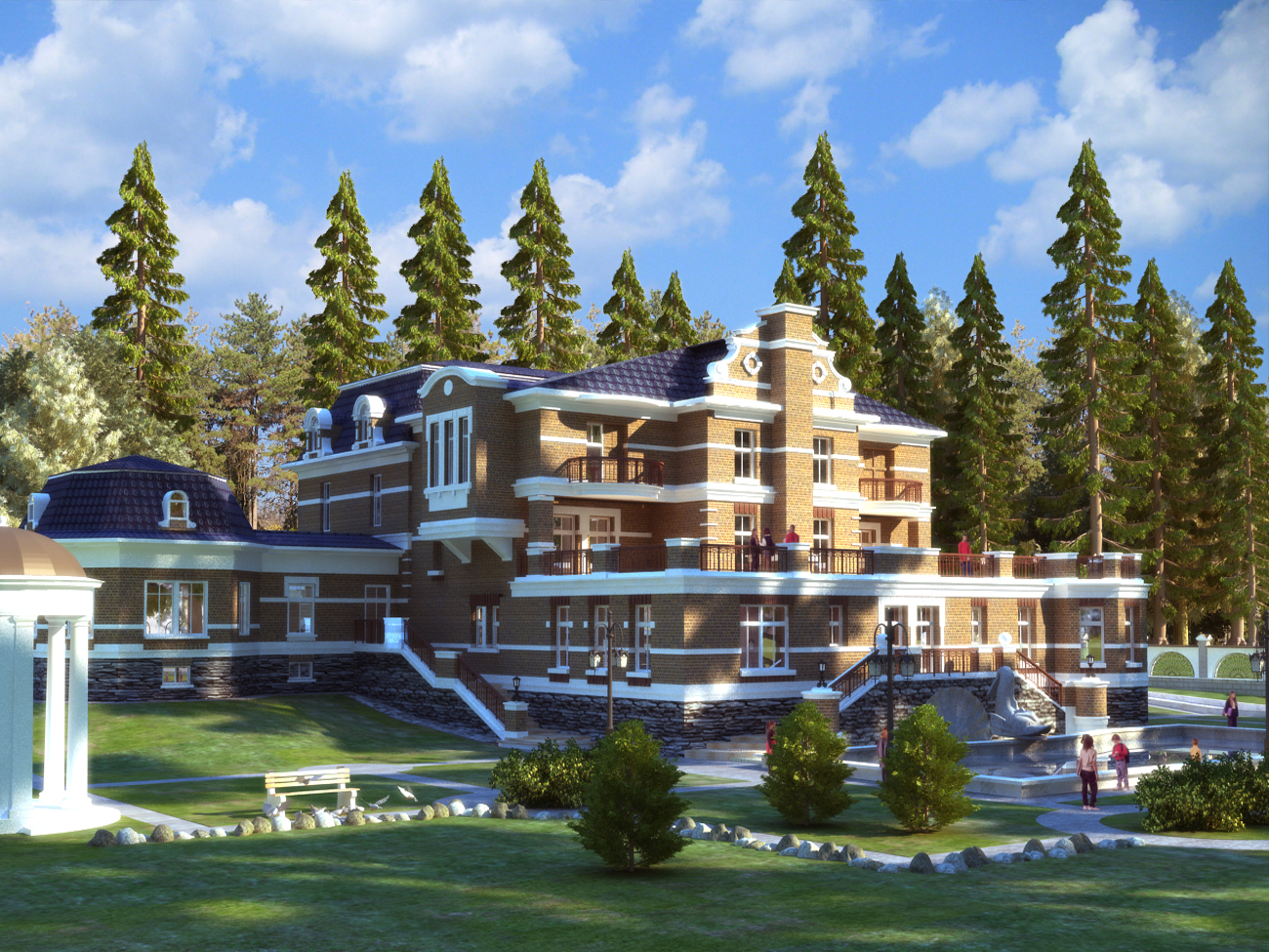 База отдыха в п.Речное, Калининградской обл.