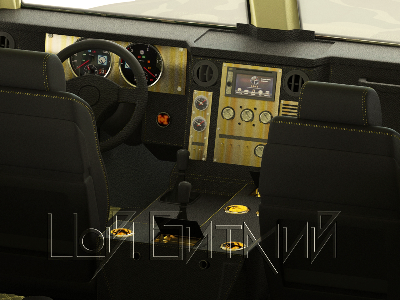 ГАЗ "Тигр", панель