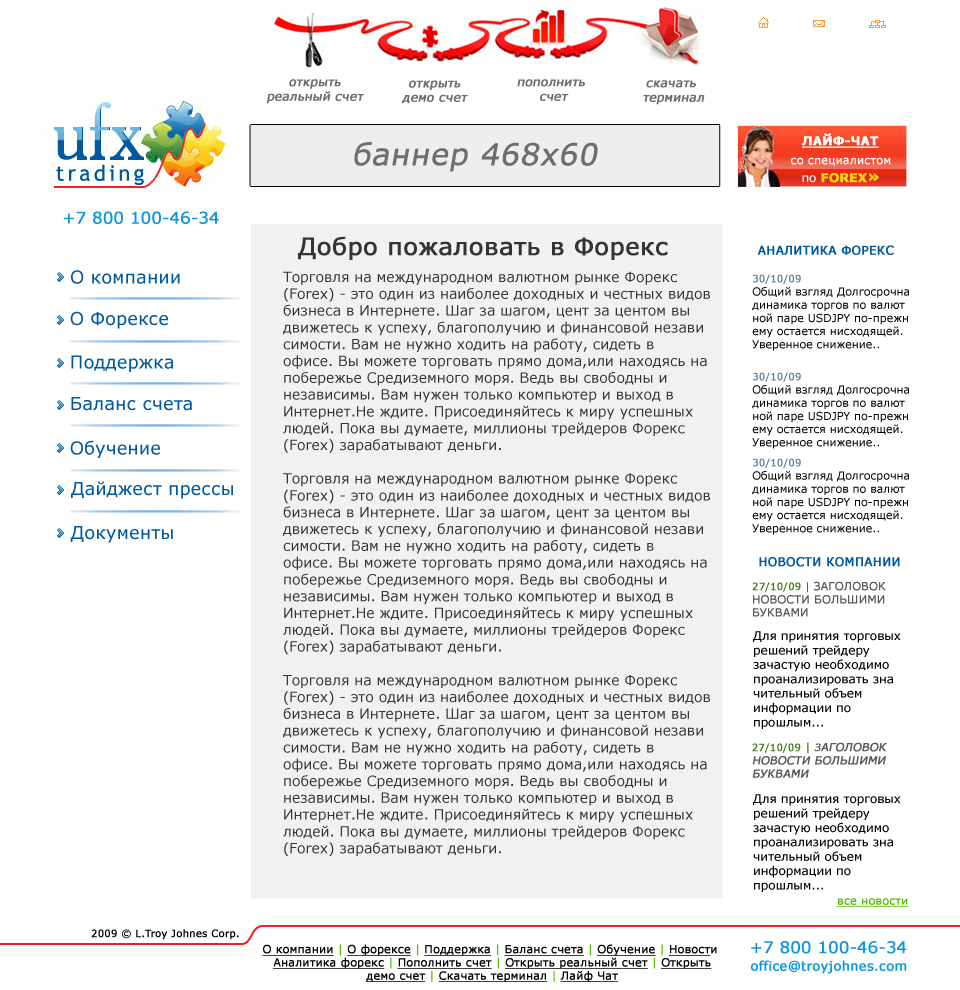 Сайт по Форексу