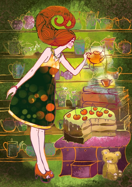 Зеленое чаепитие