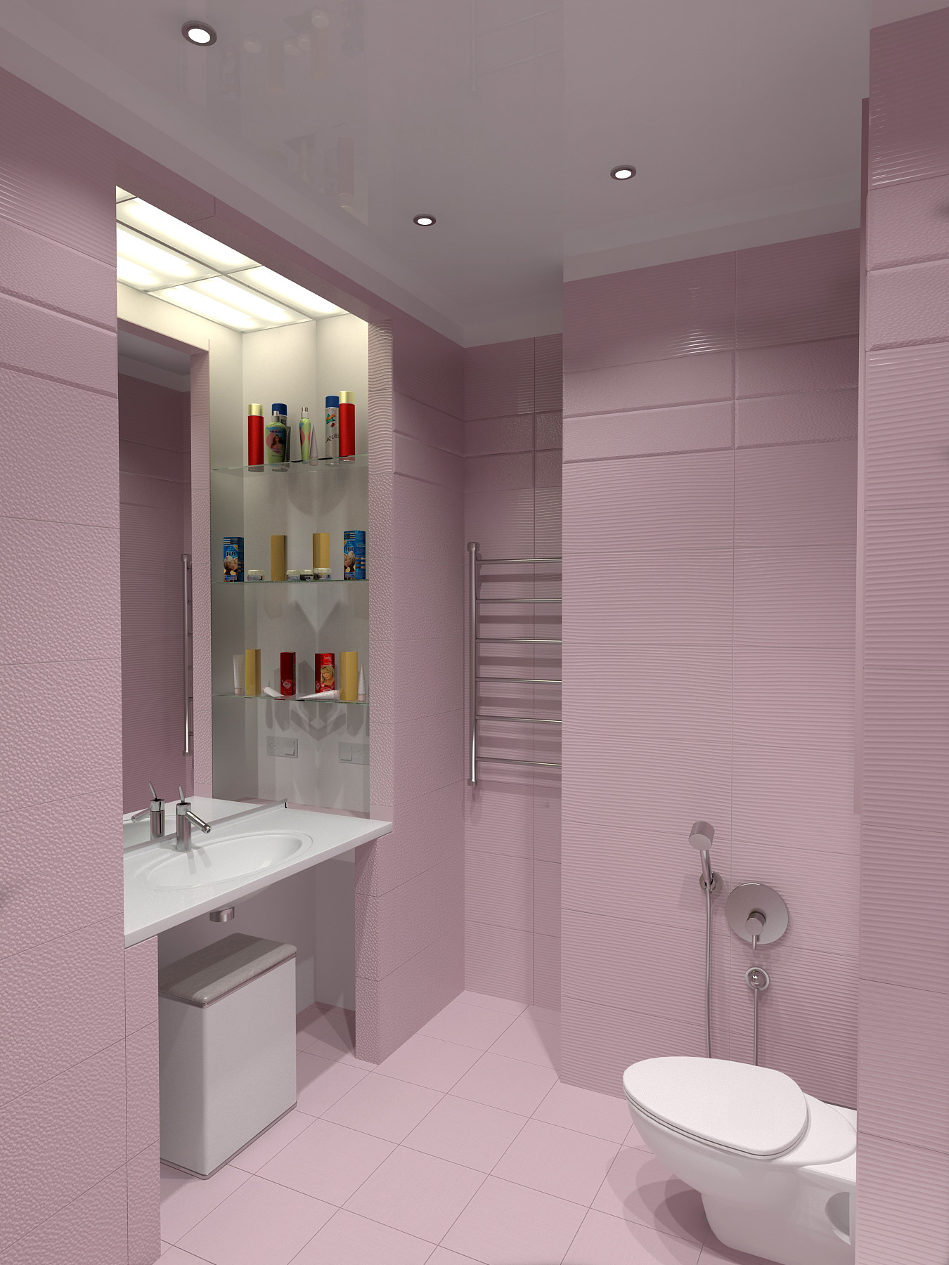 Ванная. Москва, Варшавское ш.