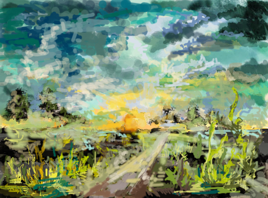 Степь да степь кругом...