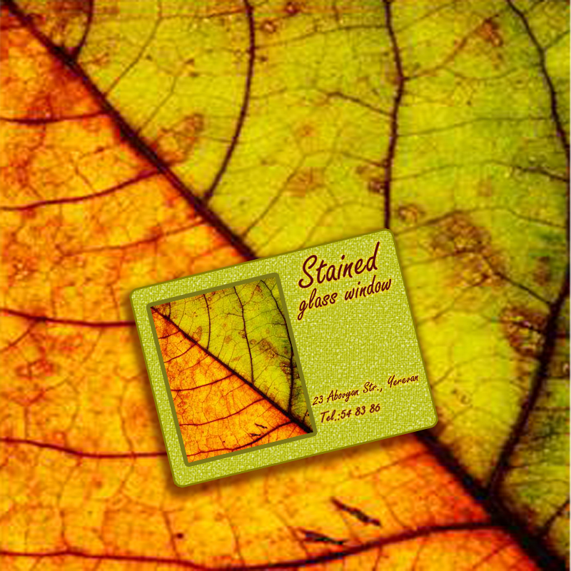 визитка-глассвин.