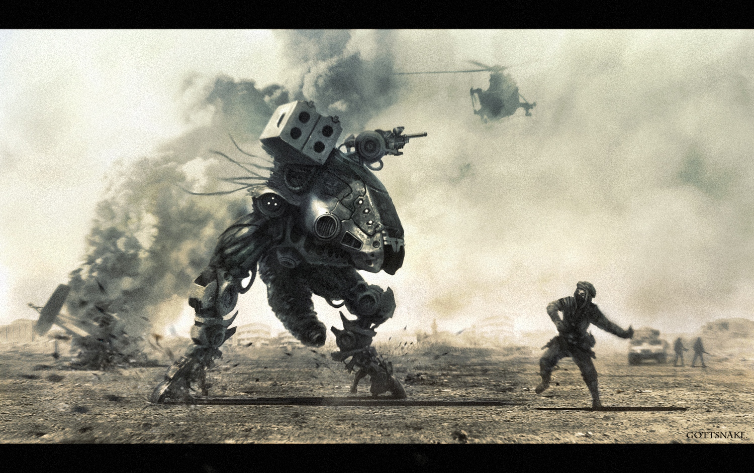 Half-raptor in action