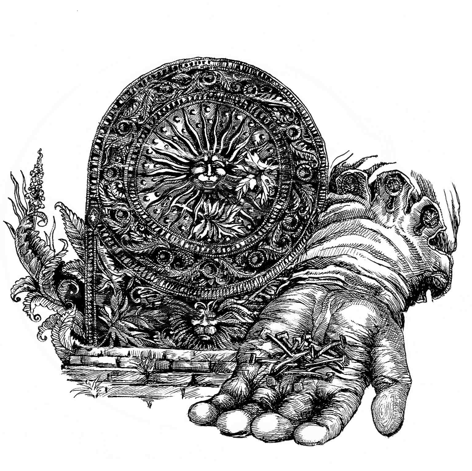 Оформление главы книги В. Имакаева "Мирателус - князь нетопырей&q