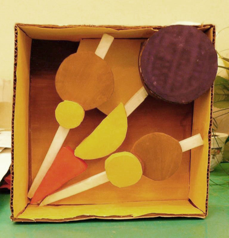 фронтально-пространственная композиция