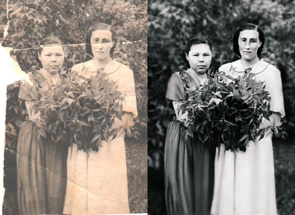 Восстановление старых фото