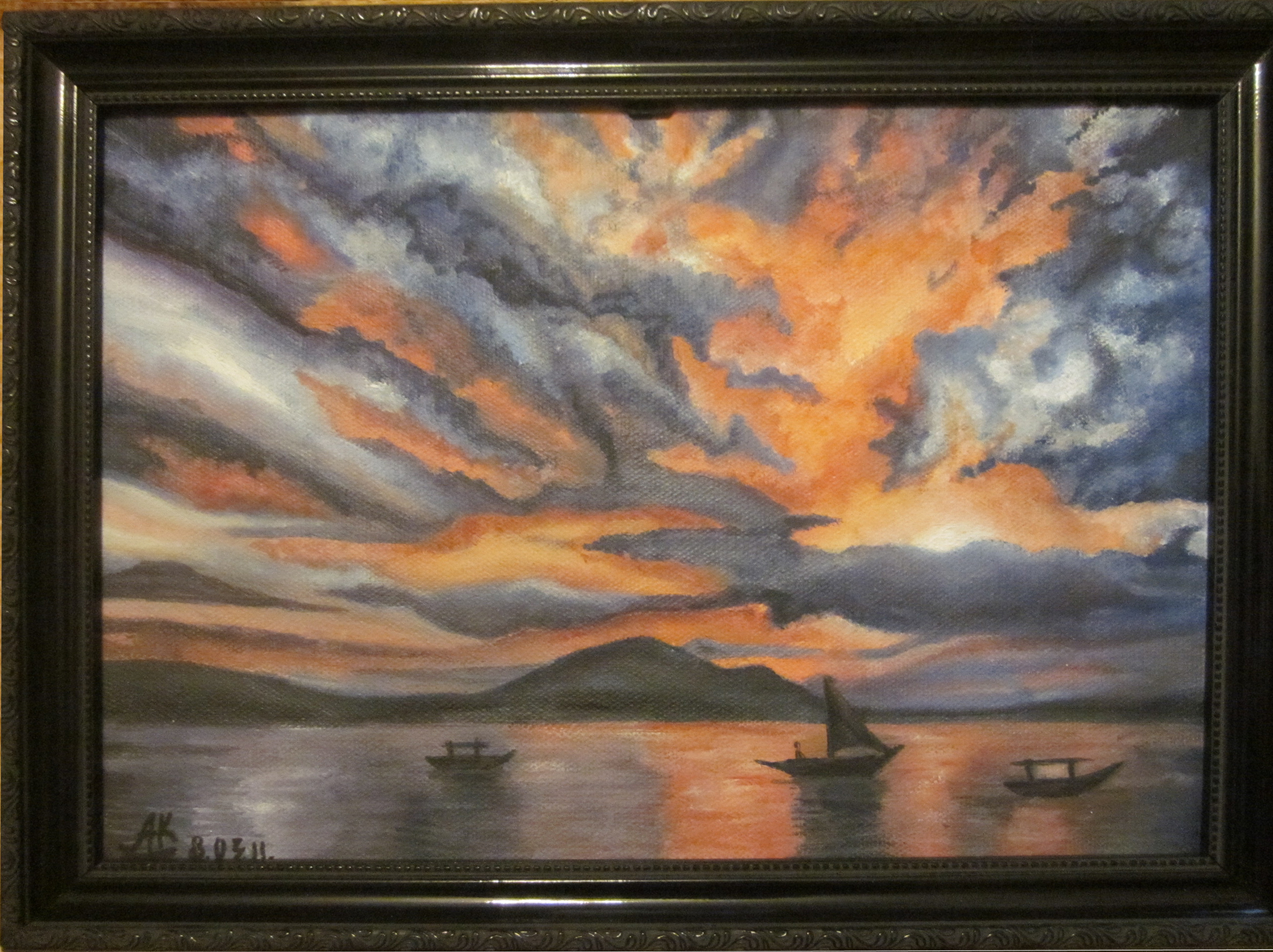 Масло, холст