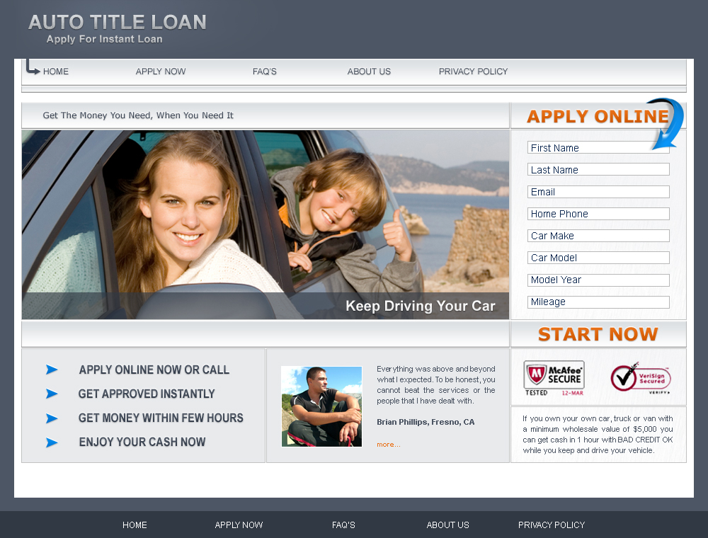 Auto Title Loan