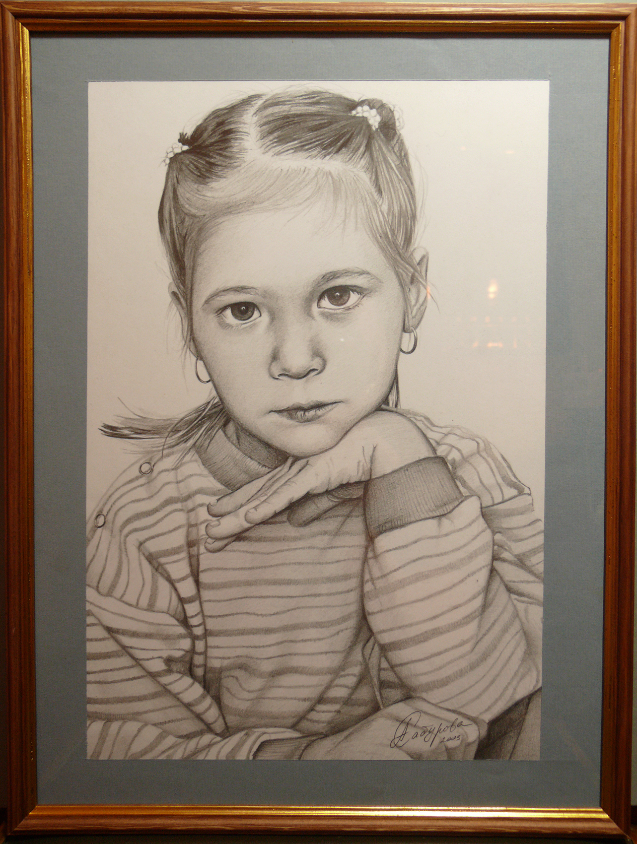 портрет девочки