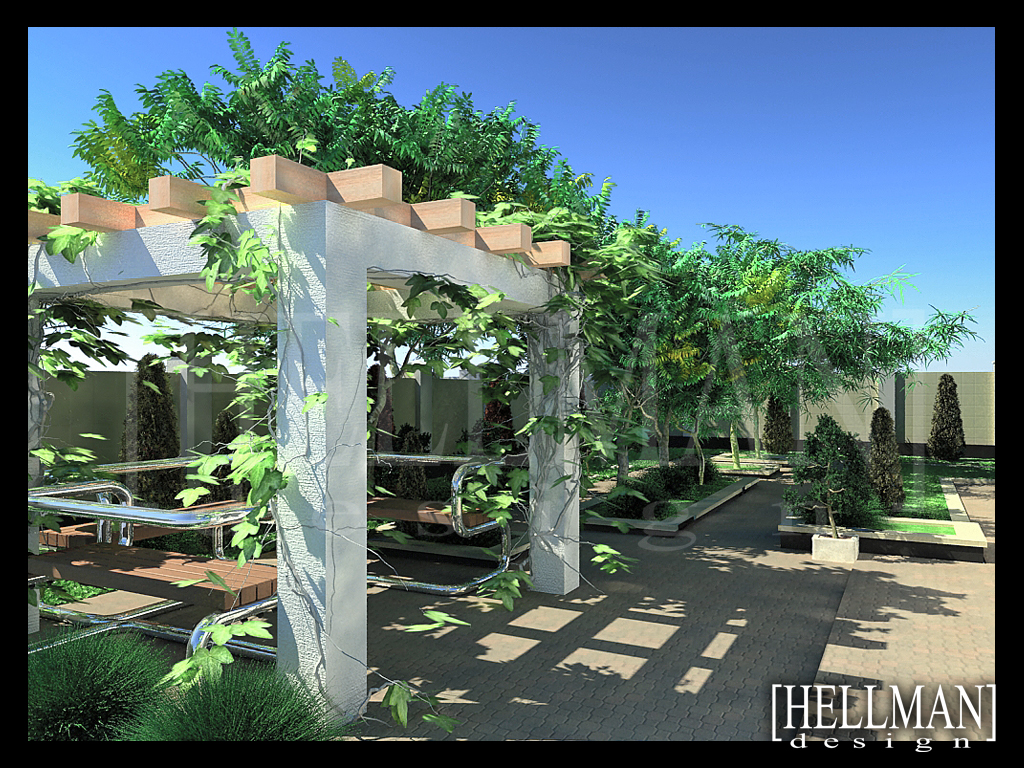 Курилка задний двор на предприятии