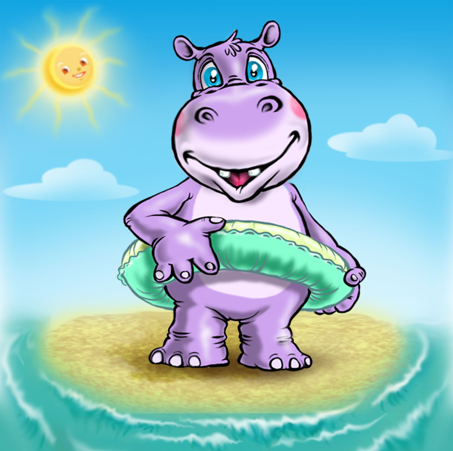 Бегимотик - разработка персонажа