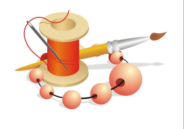 нитки, иголочки