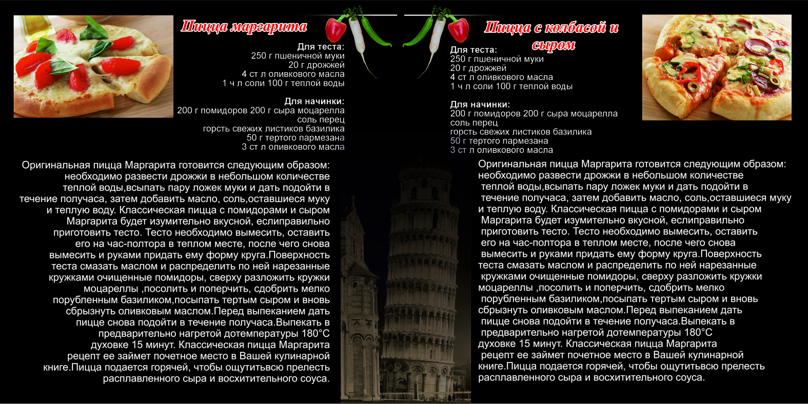 каталог рецептов (разворот)