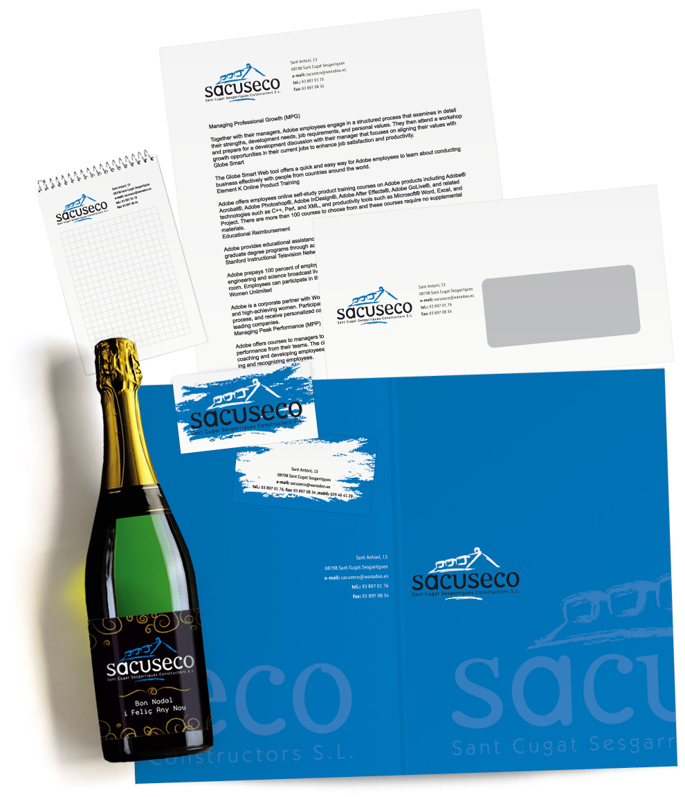 Фирменный стиль "Sacuseco"