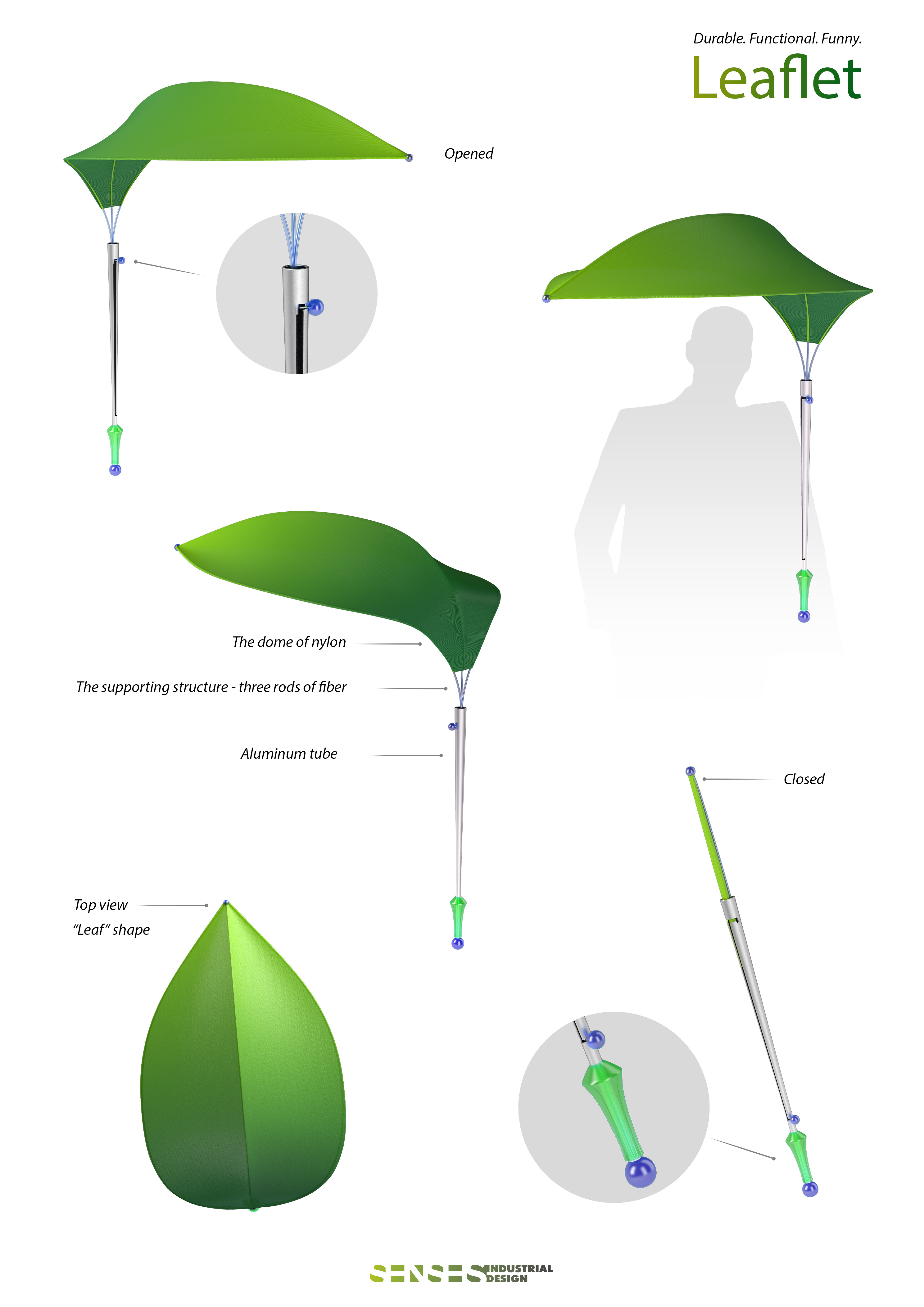 "Leaflet" Umbrella
