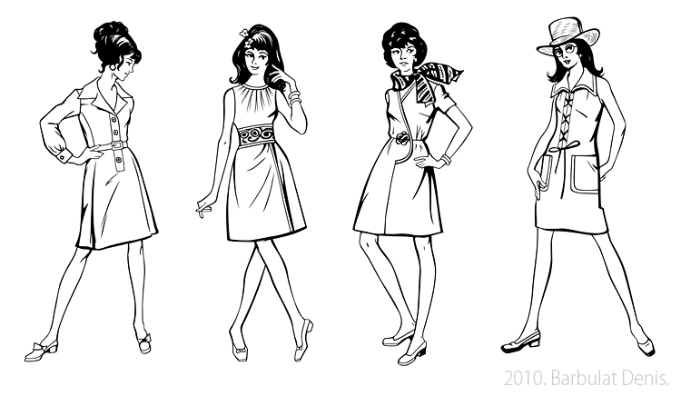 Девушки модницы