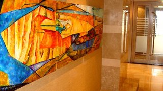 Картины в интерьер БЦ "Ренессанс-констракшн". ул.Шателена.