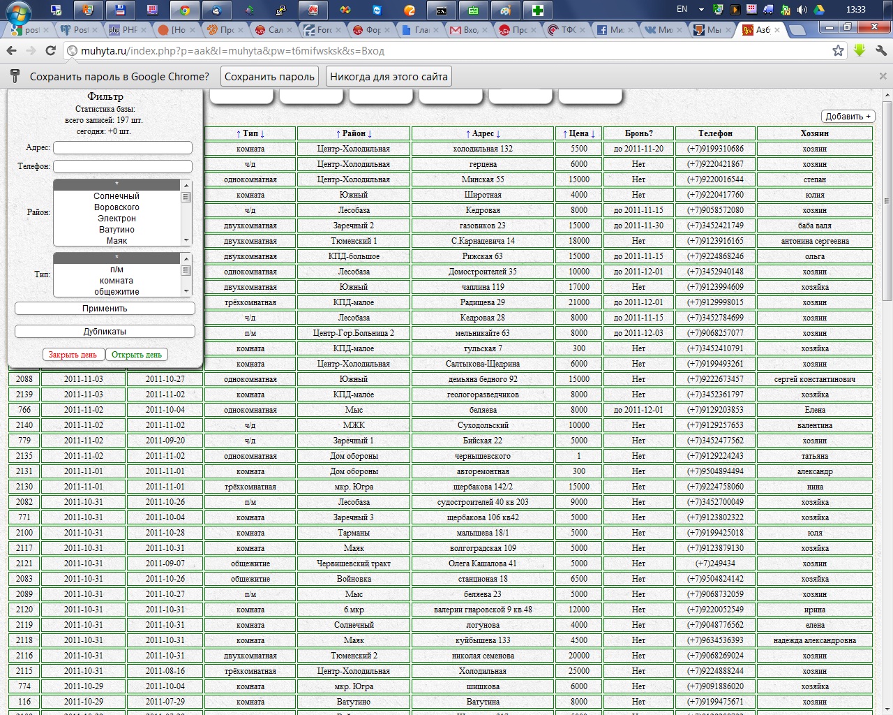 Проектирование и разработка веб-приложения