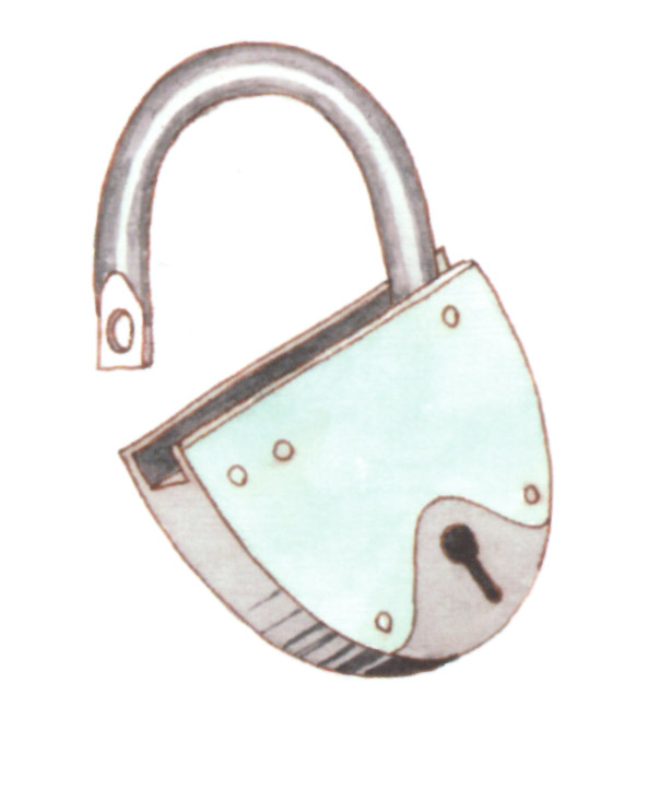 акварель "замок"