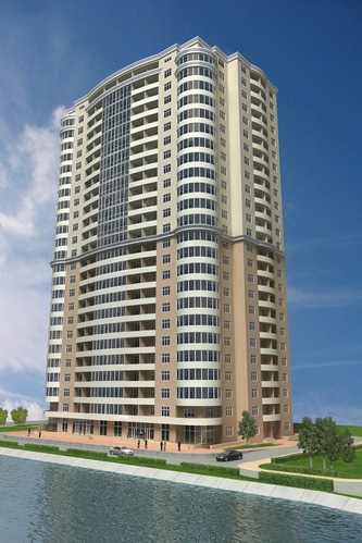 3D модель ЖК "Адмирал"