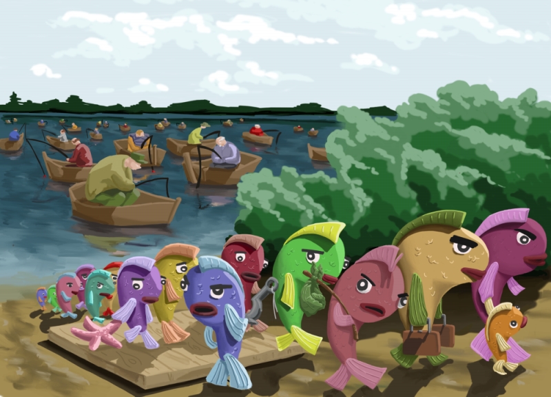 Рыбный день