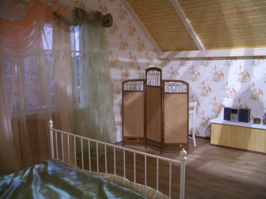 декорация для т/ф "Дыши со мной" дом Павловых 2 этаж спальня