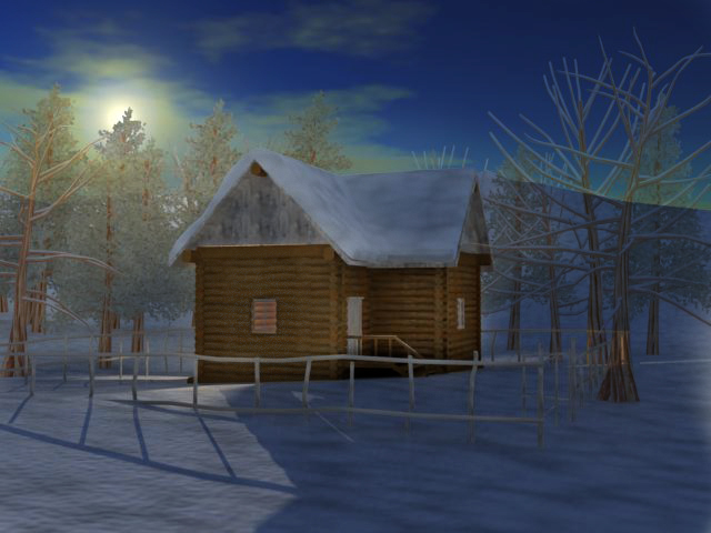 зимний пейзаж