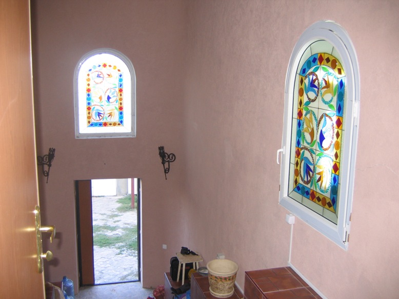 витраж встеклопакете