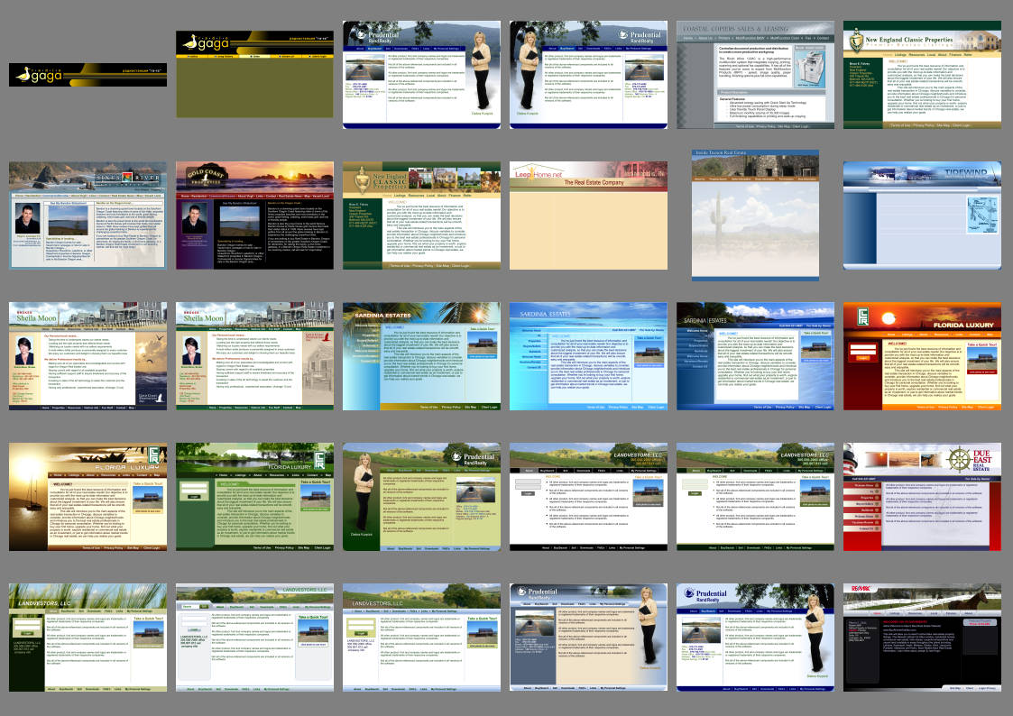 Варианты дизайна сайтов (часть 14)