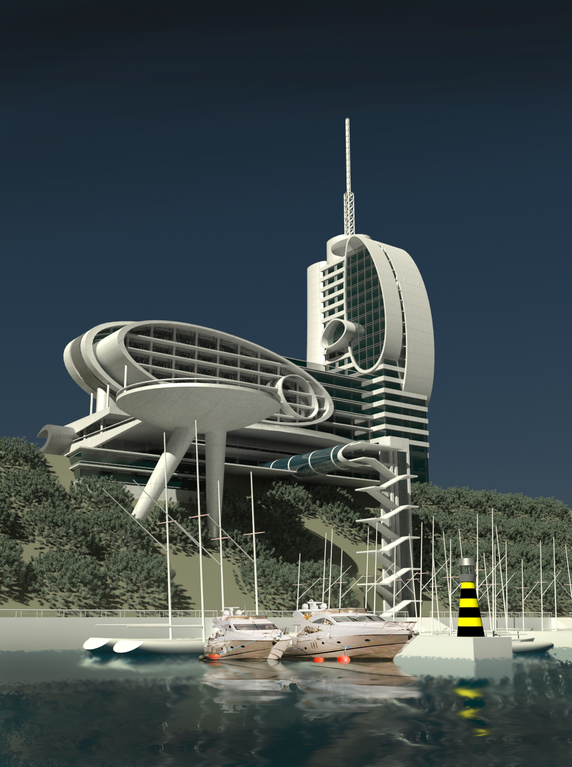 эскиз проекта офисный центр