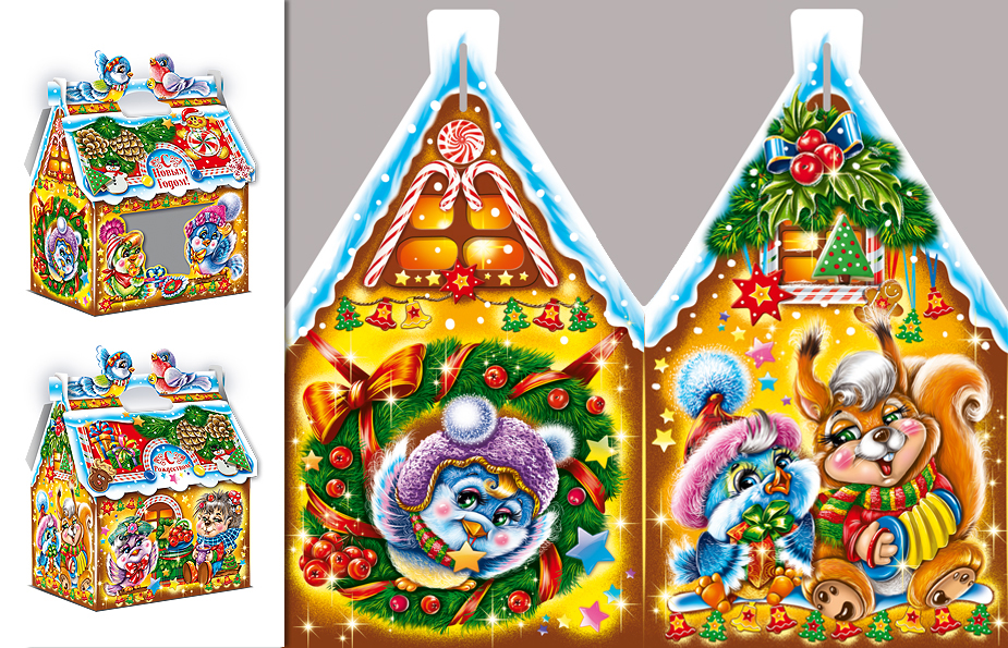 новогодняя упаковка Кормушка (1)