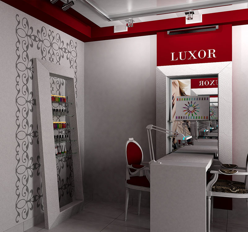 маникюрный зал салона "Luxor"