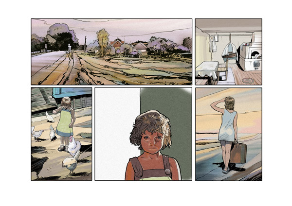 ТВ проект, Комикс, стр. детство