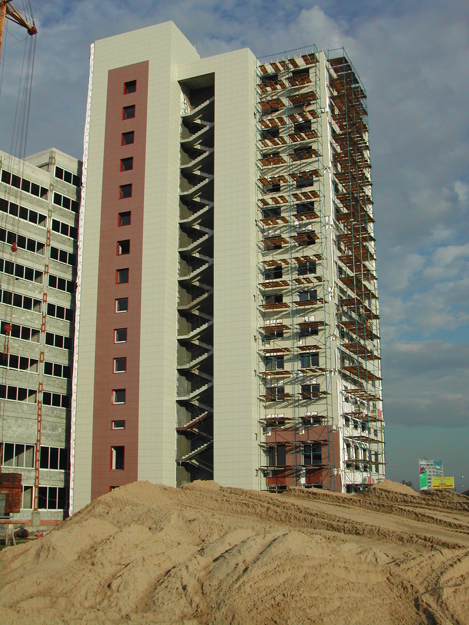 Облицовка фасада керамогранитом