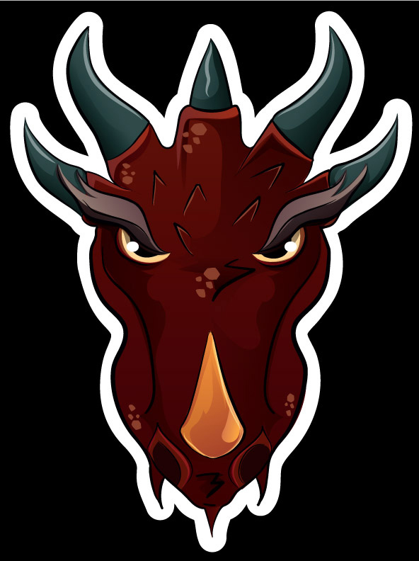 Маска дракона