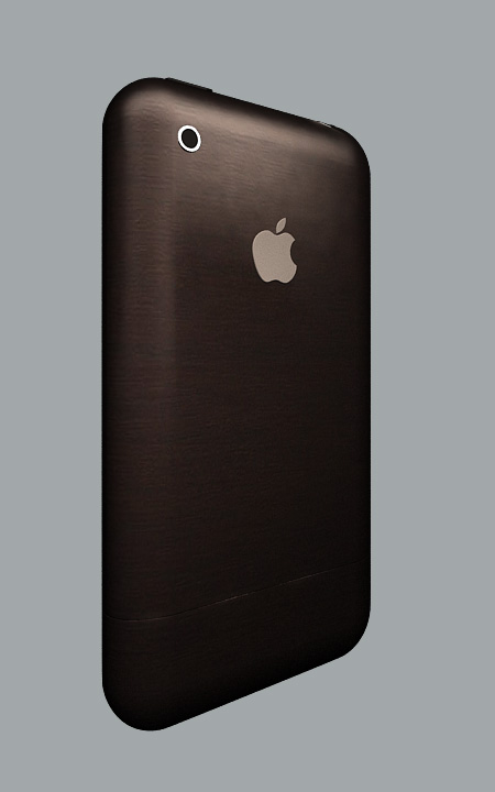 I-phone корпус "черное дерево"