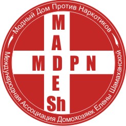 логотип "MDPN&amp;MADESh" против наркотиков