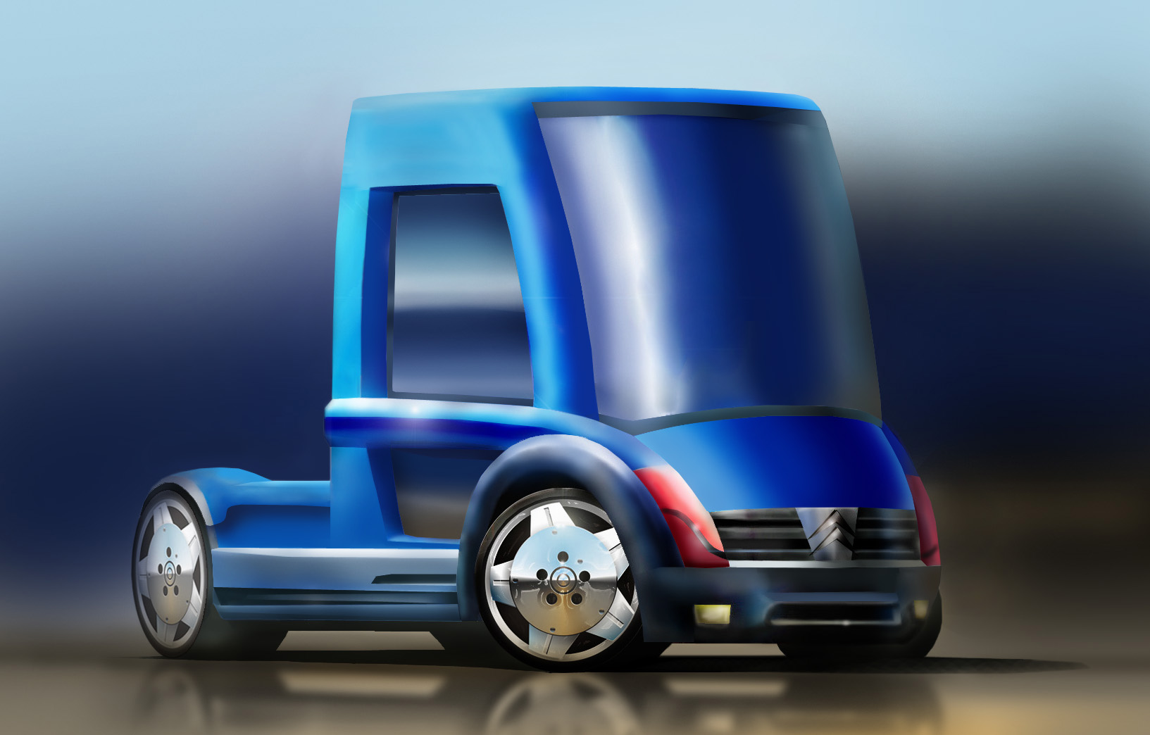 Эскиз дизайна "ЗИЛ"