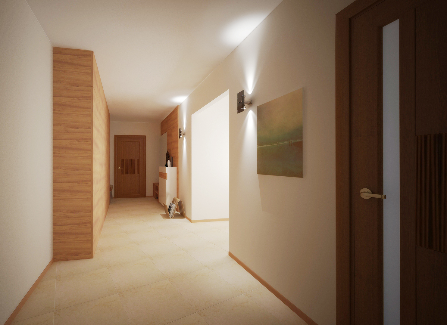 Холл. Квартира на Ленсовета, 1