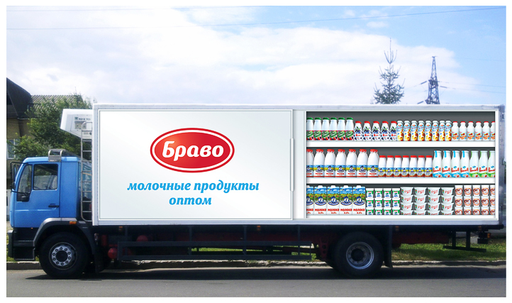 Брендирование авто «Браво»