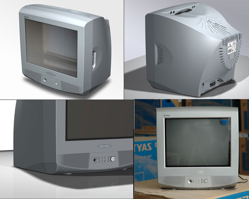 Телевизор 15" ALPHA